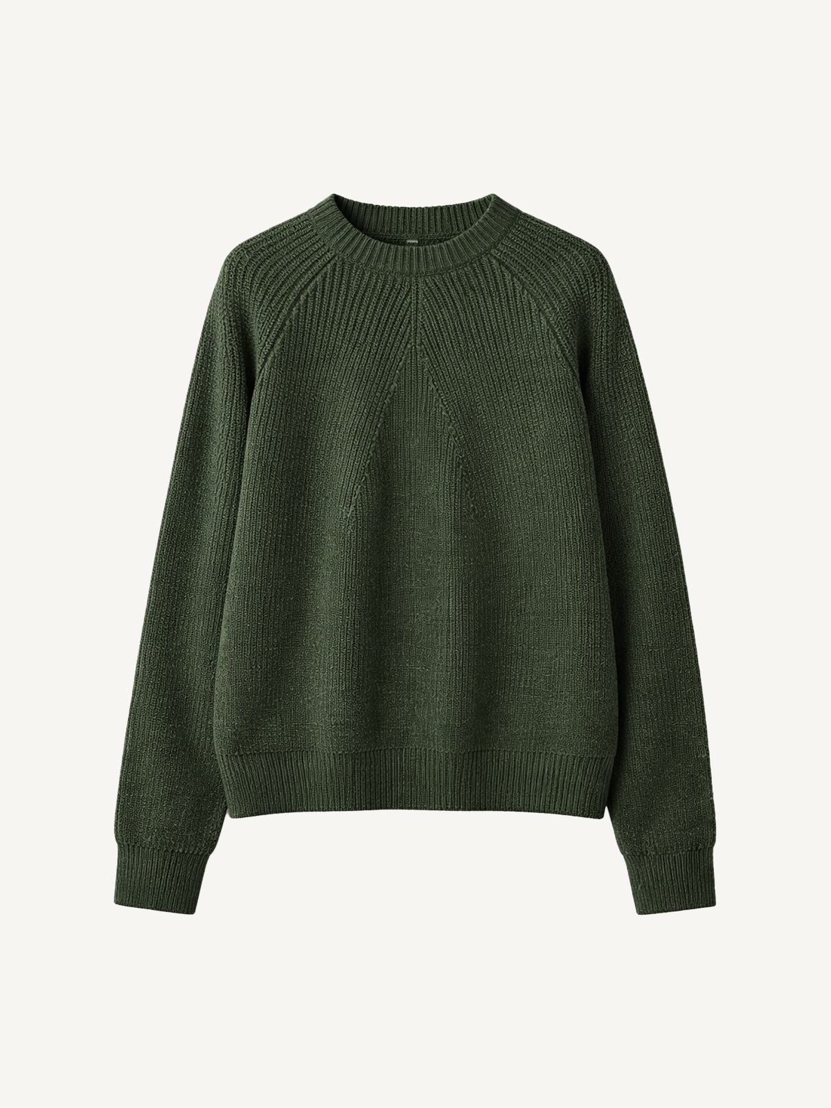 Rundhals Strickpullover