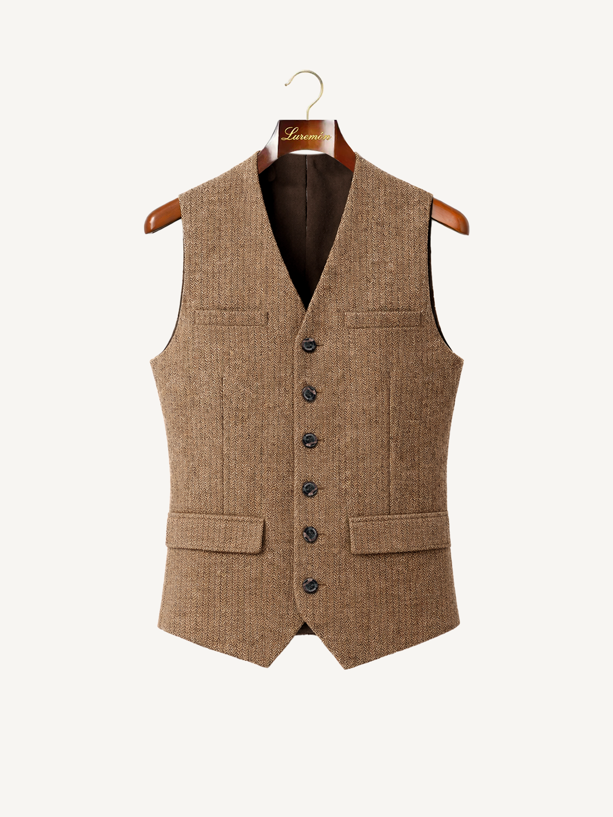 Strukturierte Anzugweste