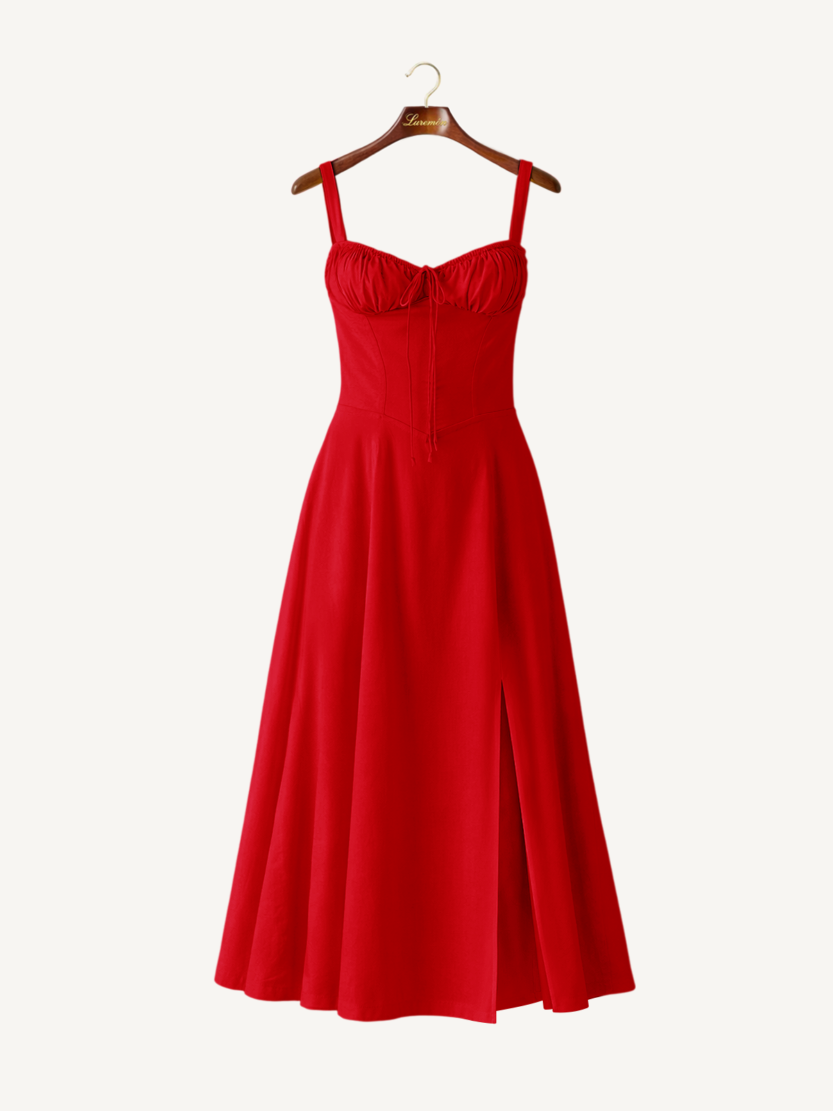 Midikleid mit Taillierter Passform