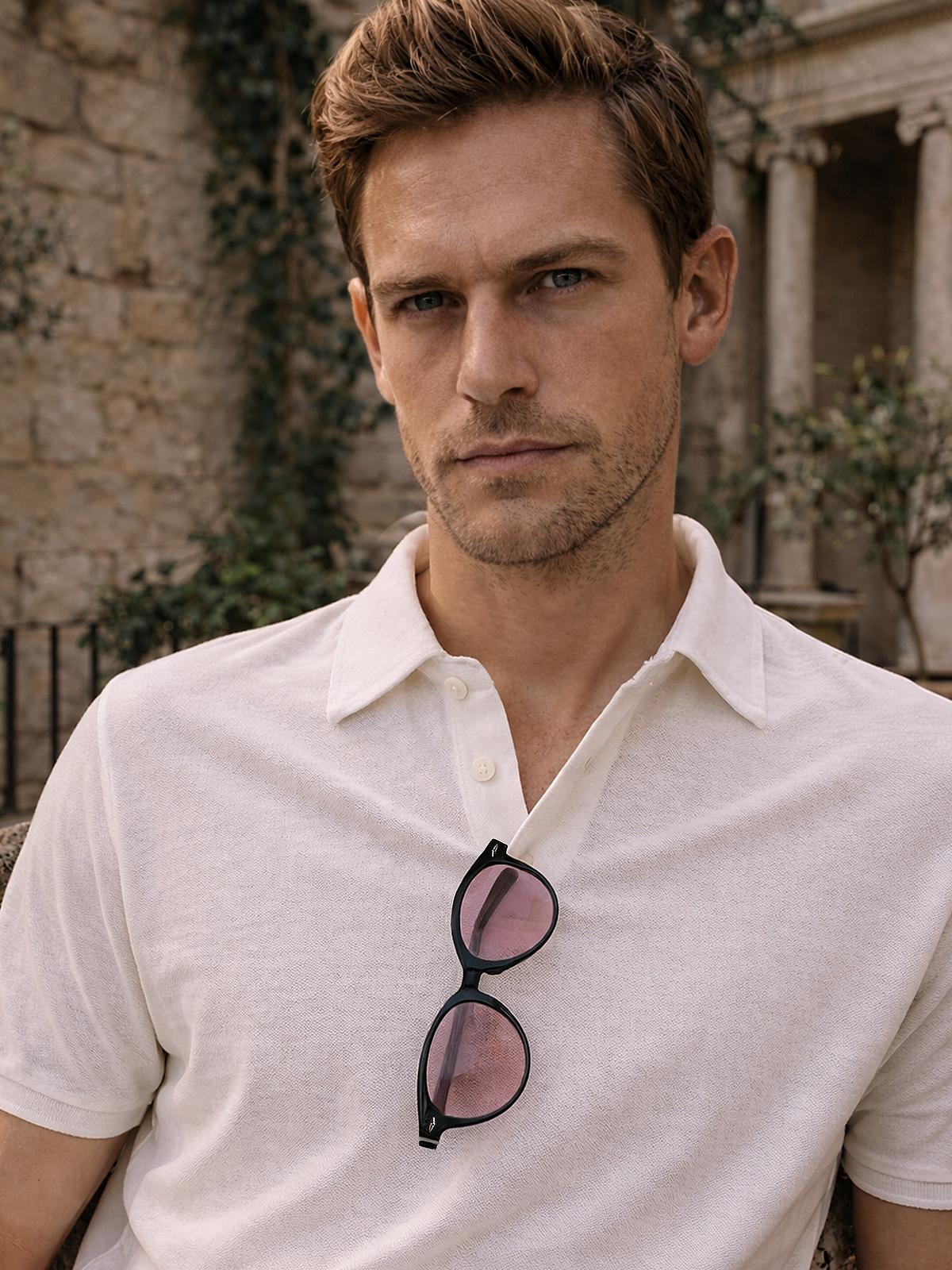 Getönte Sonnenbrille