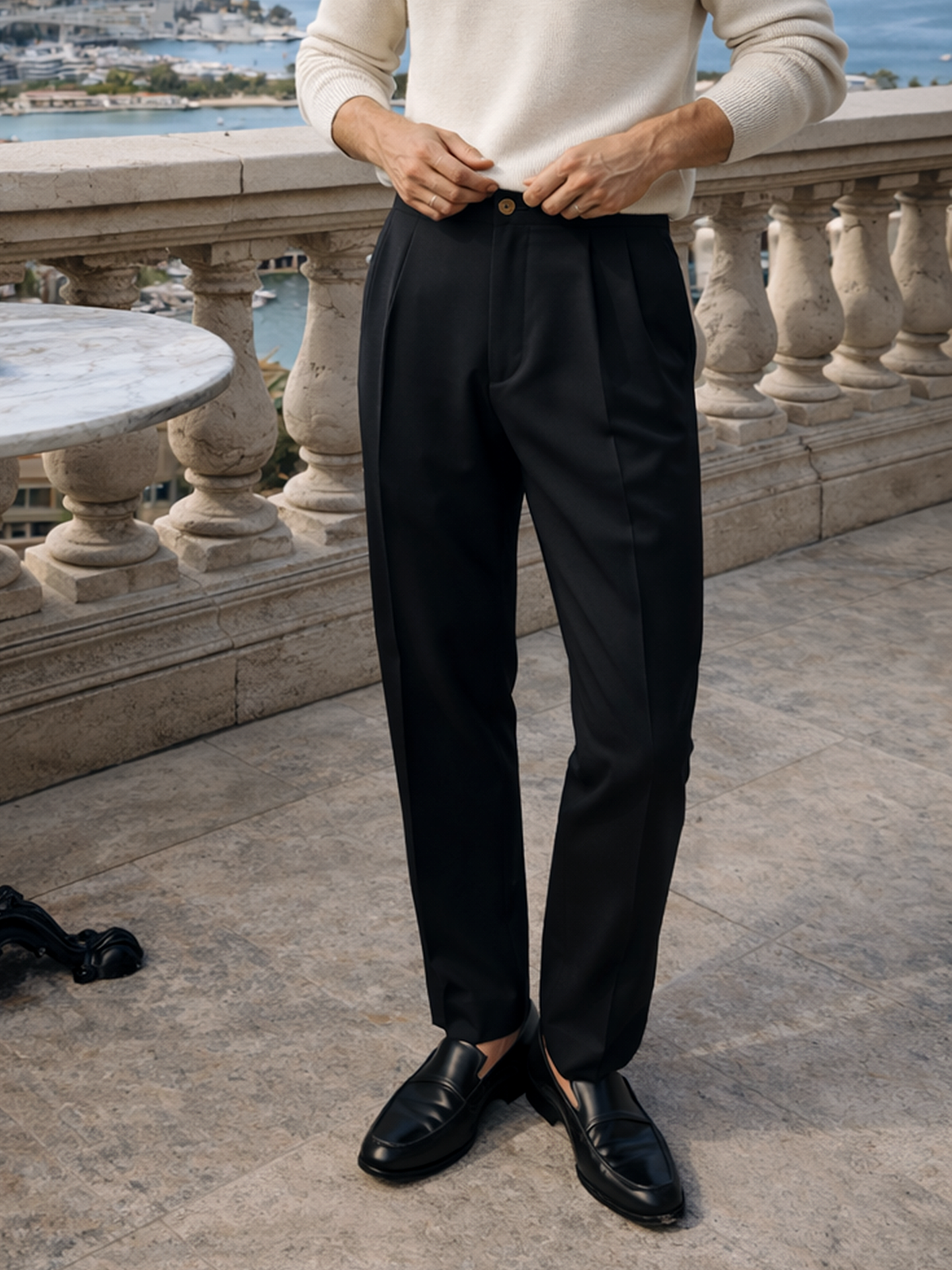 Schmal Geschnittene Hose