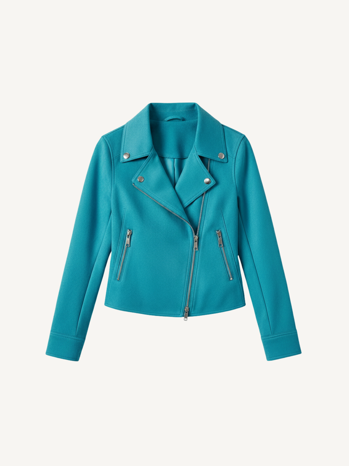 Klassische Wildlederjacke