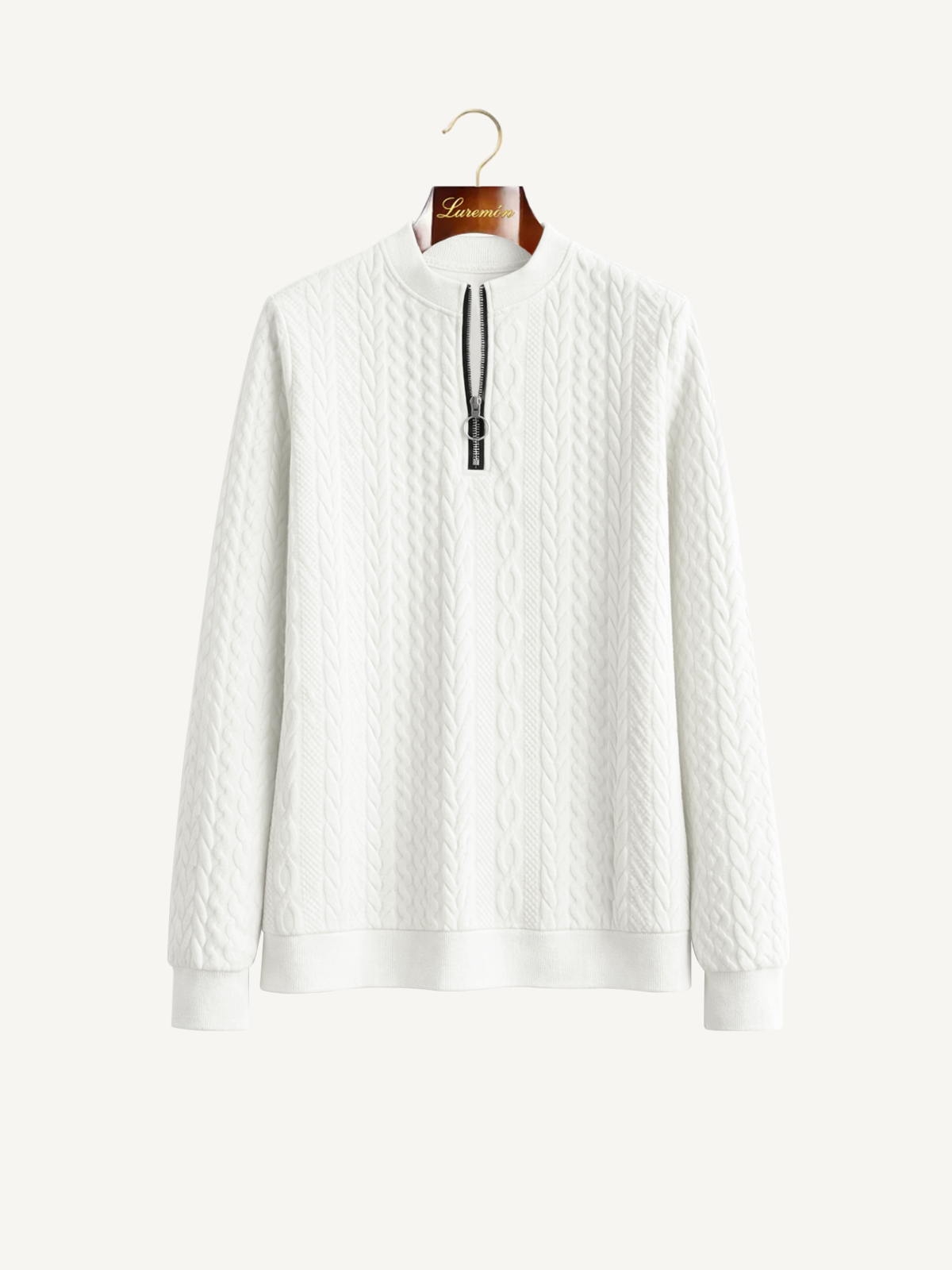 Sweatshirt mit Reißverschluss