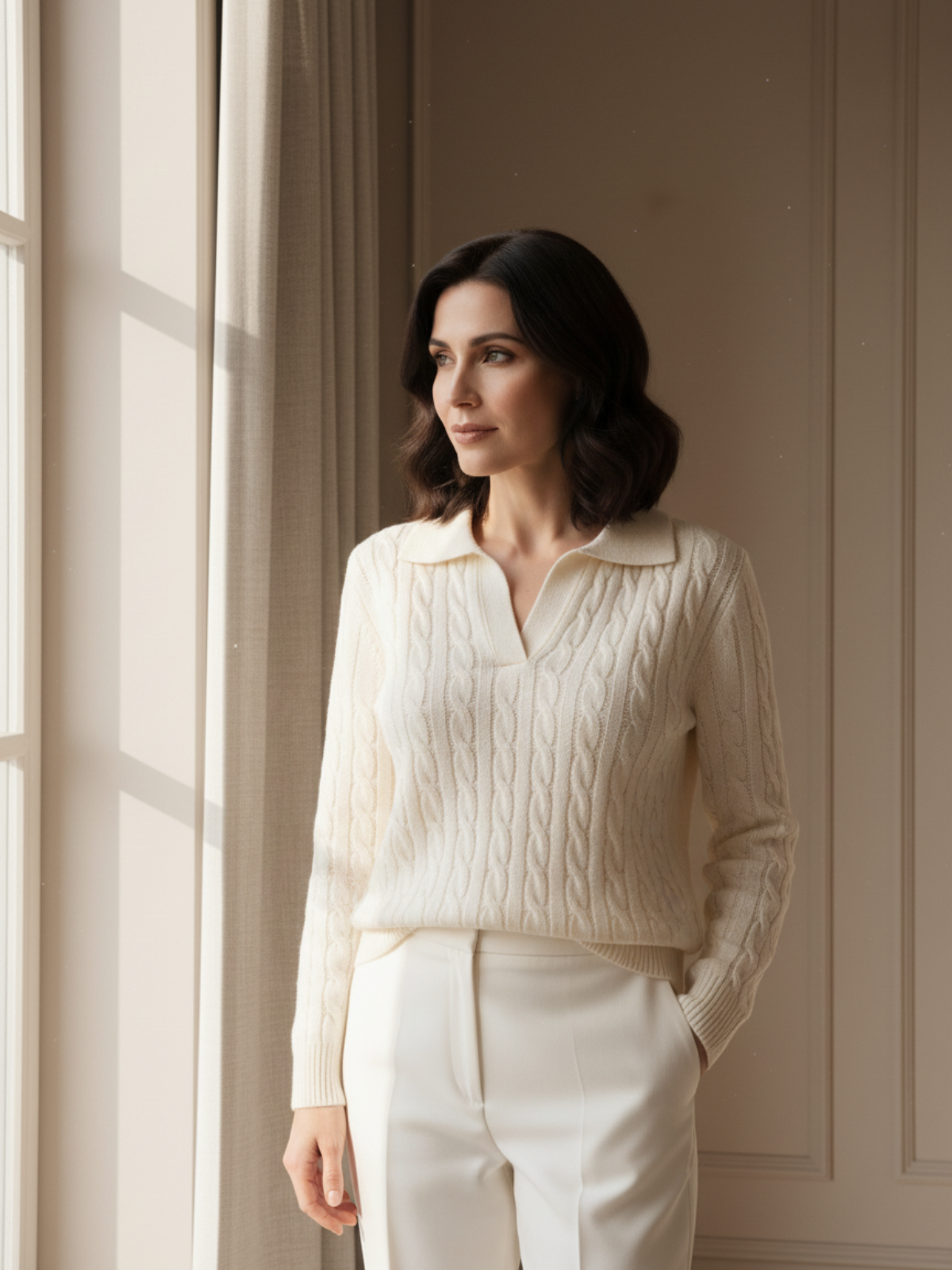 Luxuriöser Premium Pullover