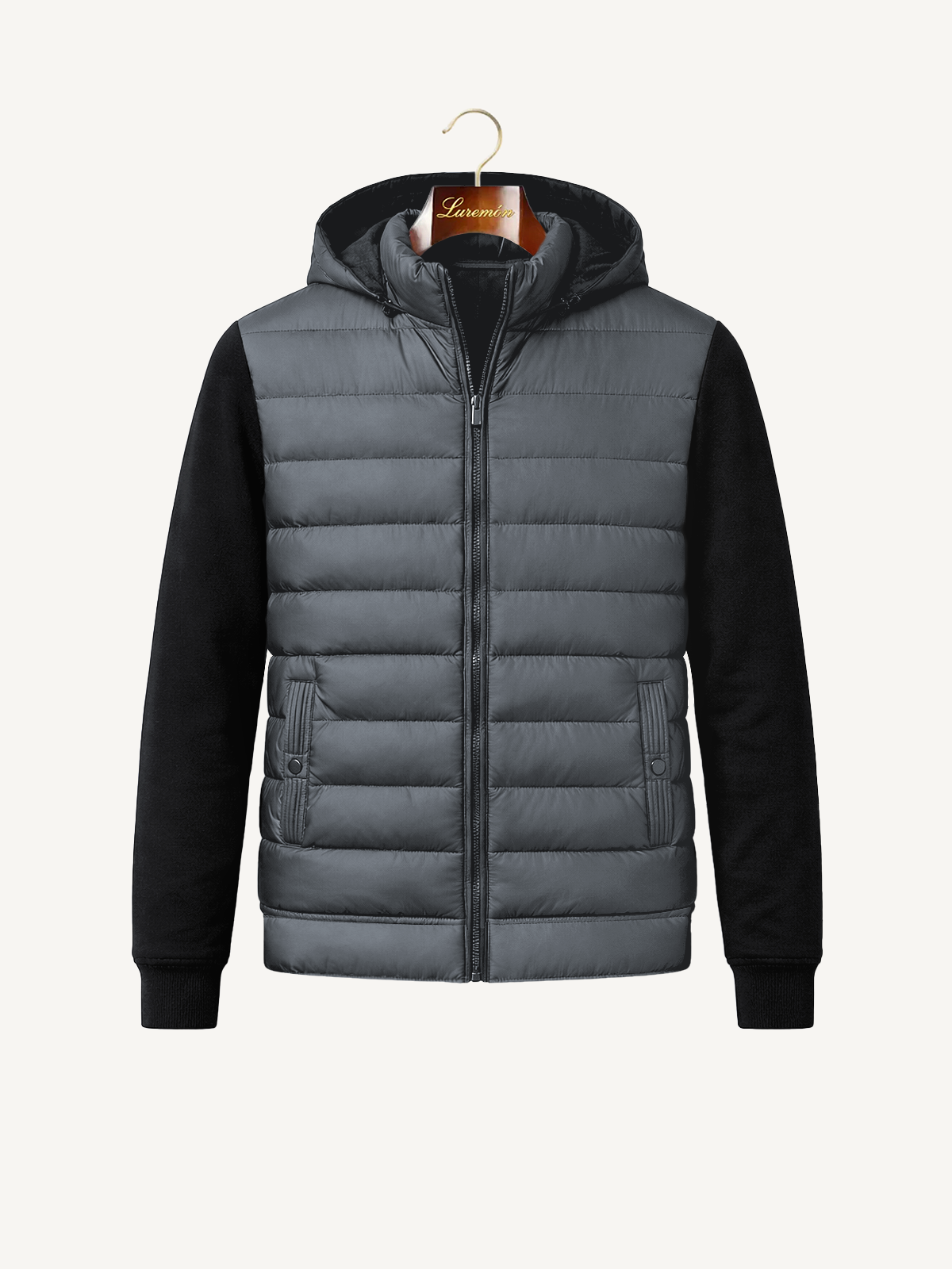 Klassische Hybridjacke