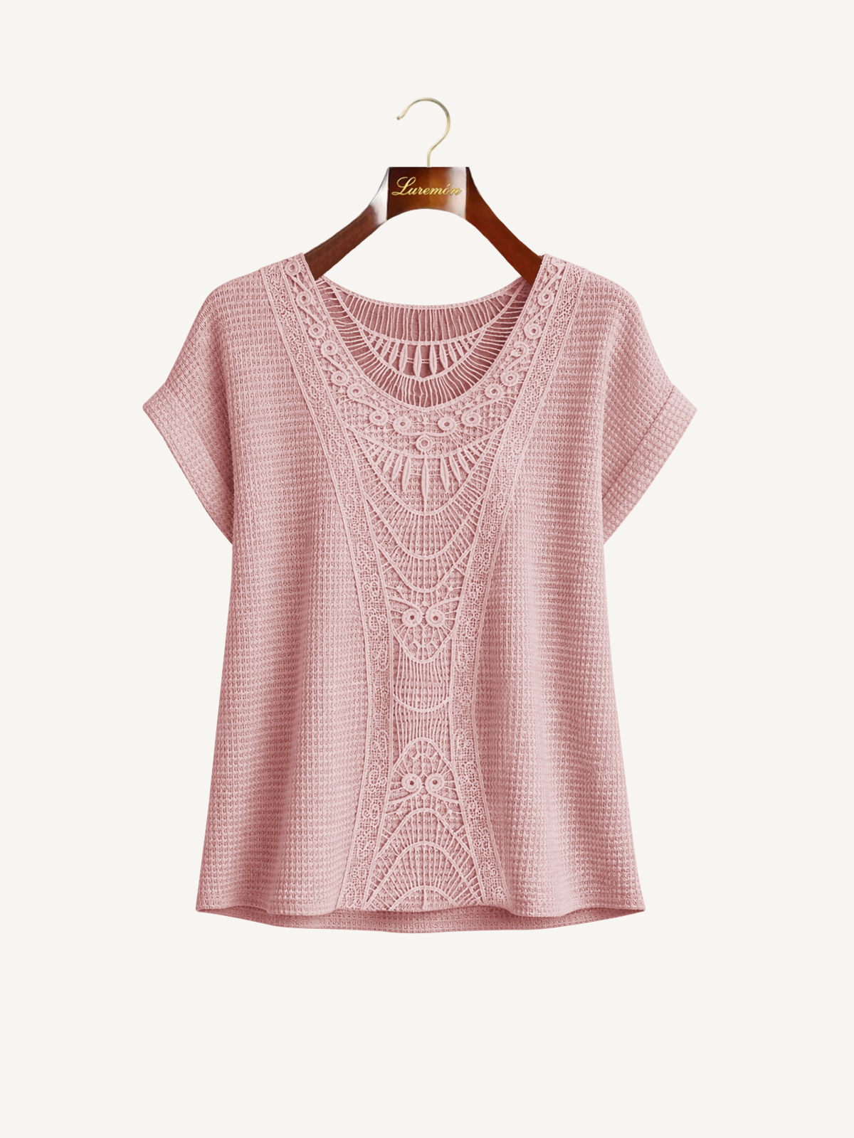 Wunderschön detailliertes Strickoberteil