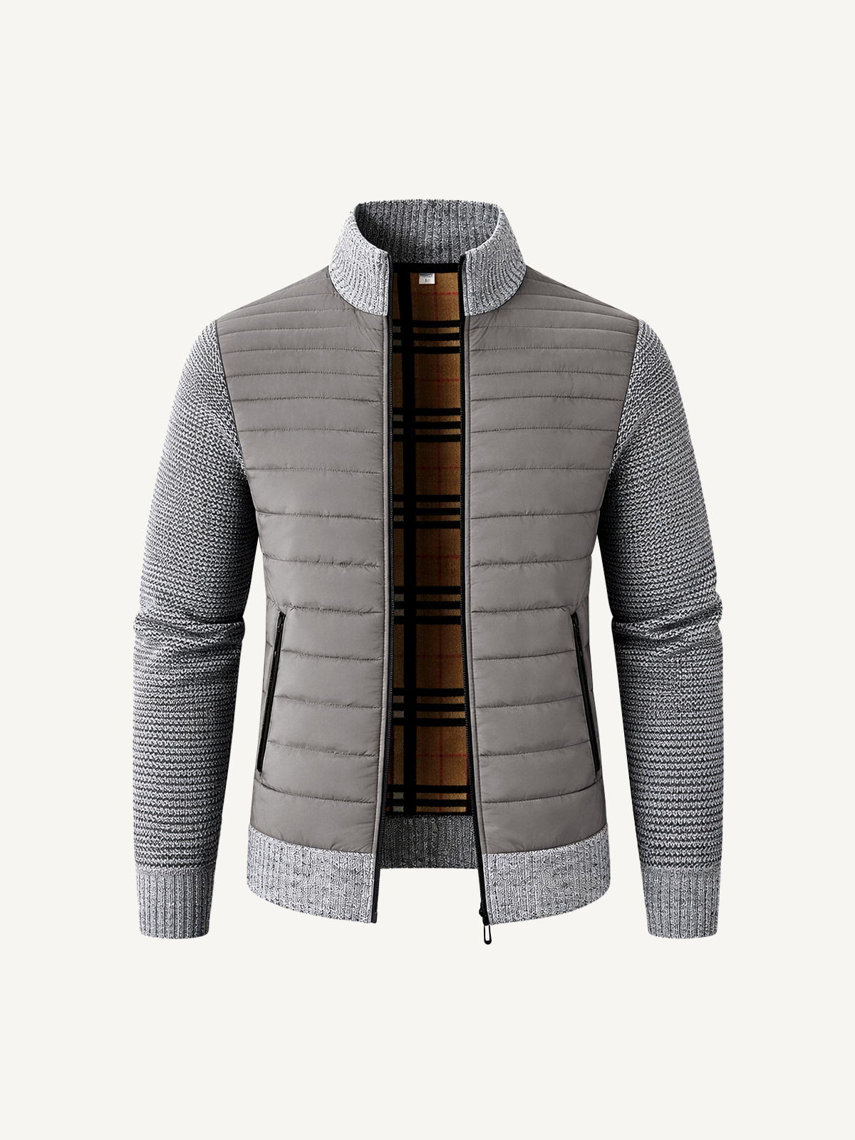 Moderne Hybrid Jacke