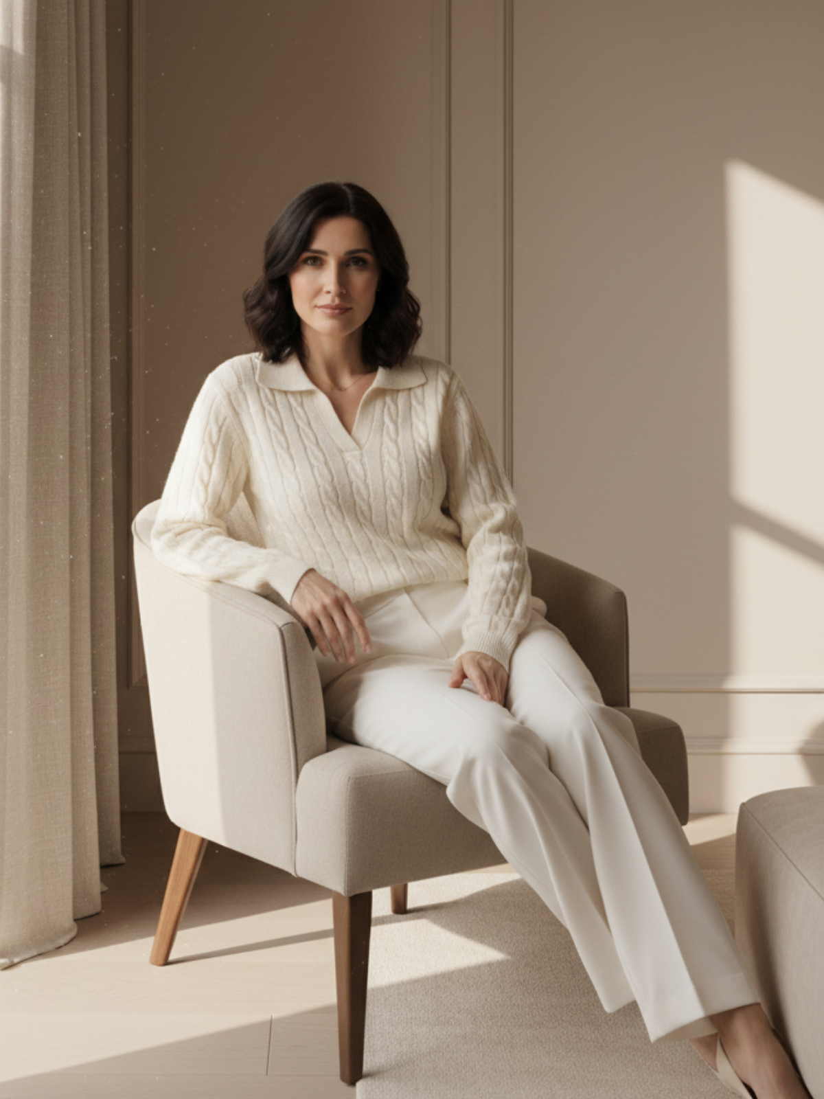 Luxuriöser Premium Pullover