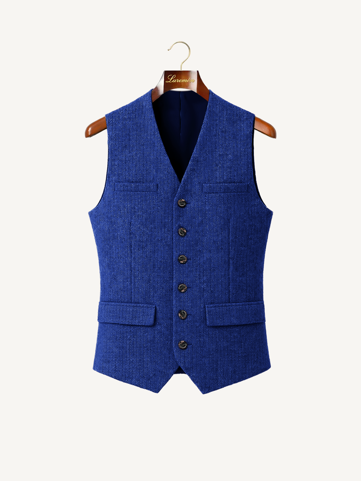 Strukturierte Anzugweste