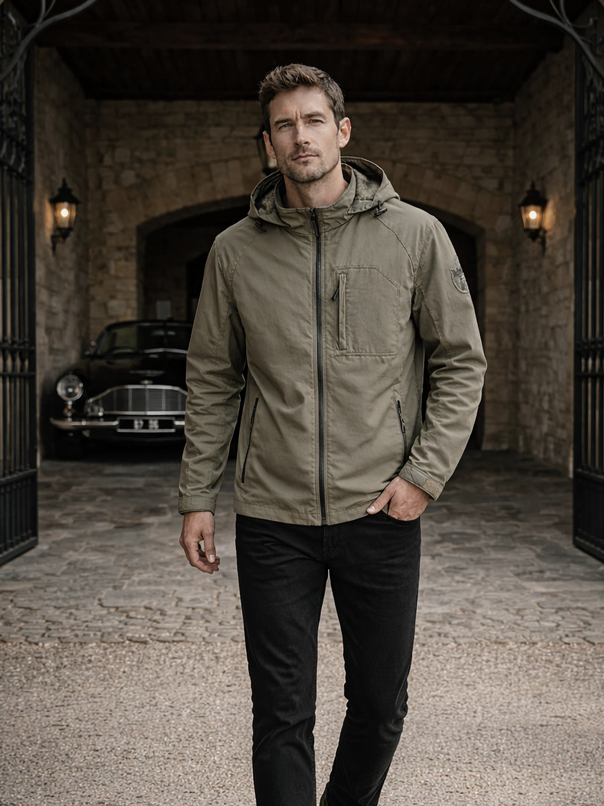 Funktionale Cargo Jacke