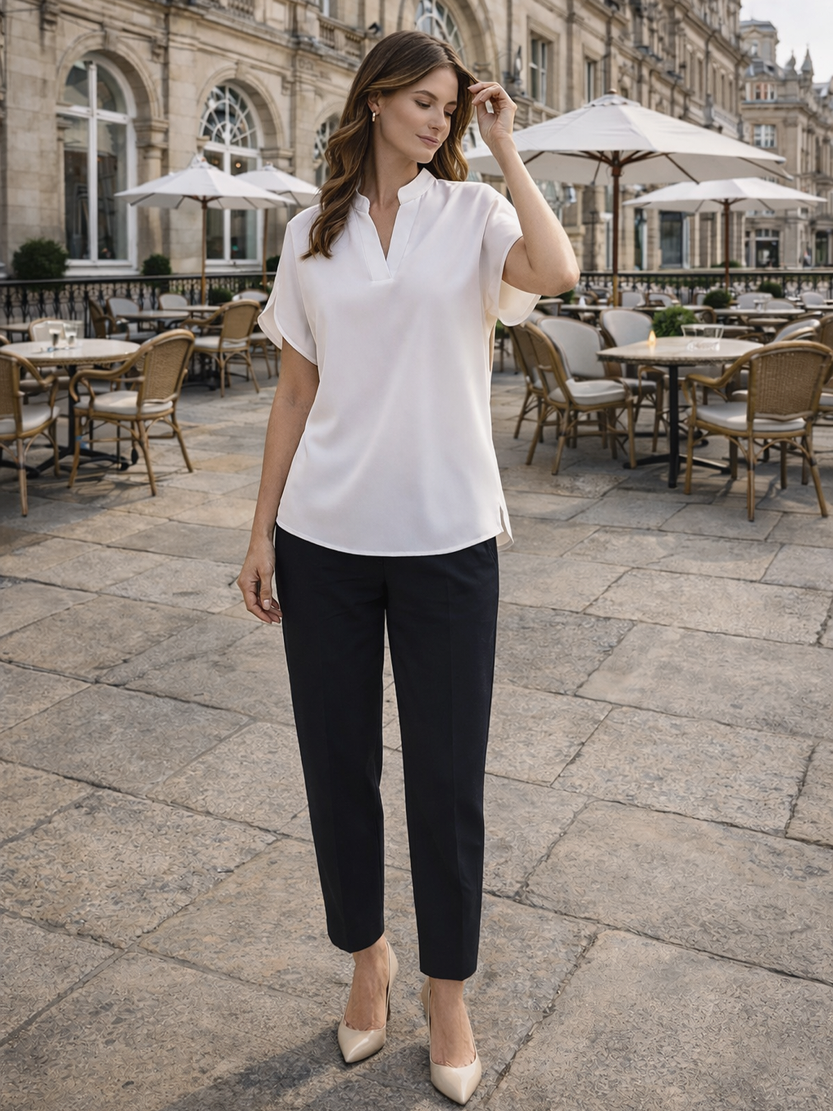 Zeitlose elegante Bluse