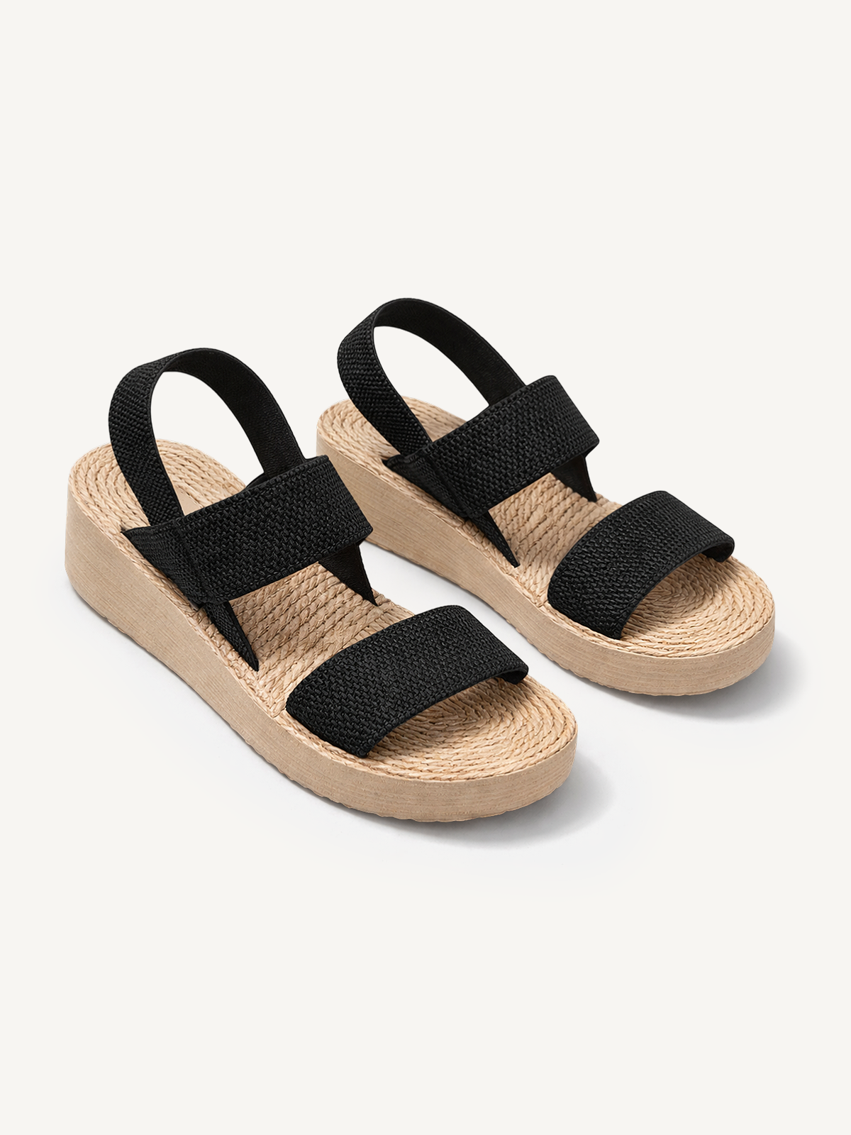 Offene Zehen Plattform Sandalen