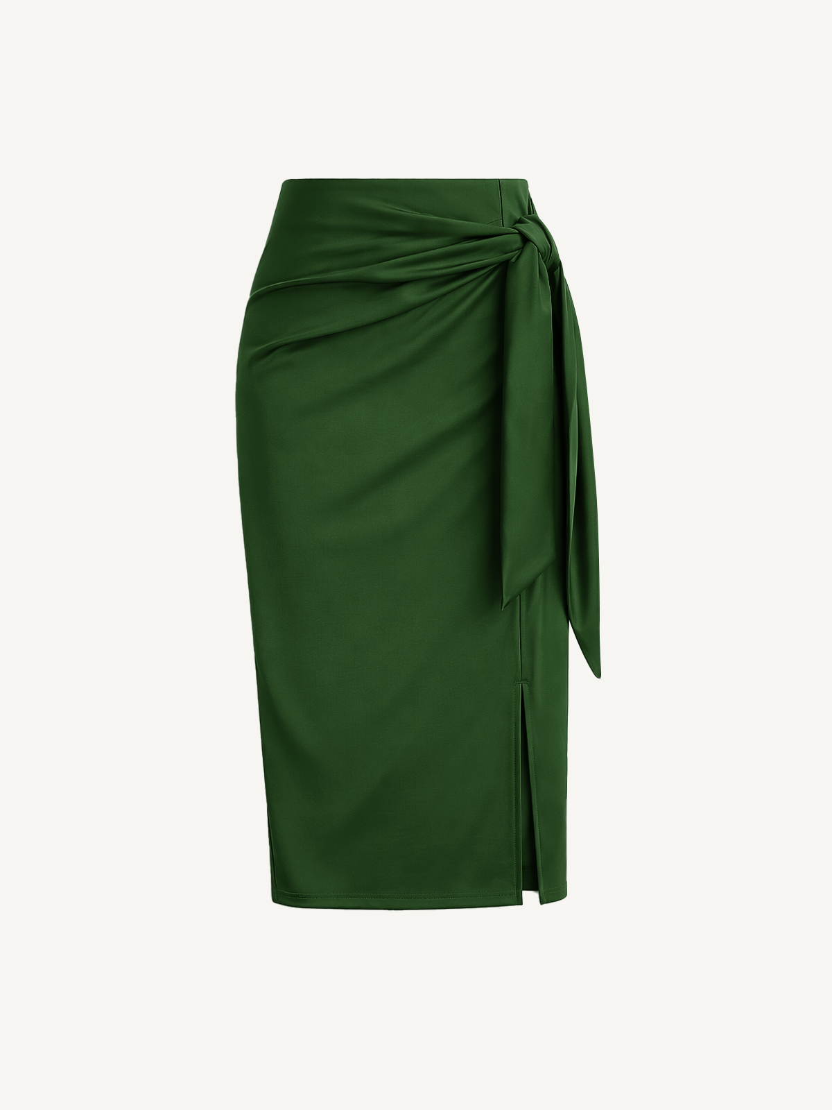 Knielanger High Waist Rock