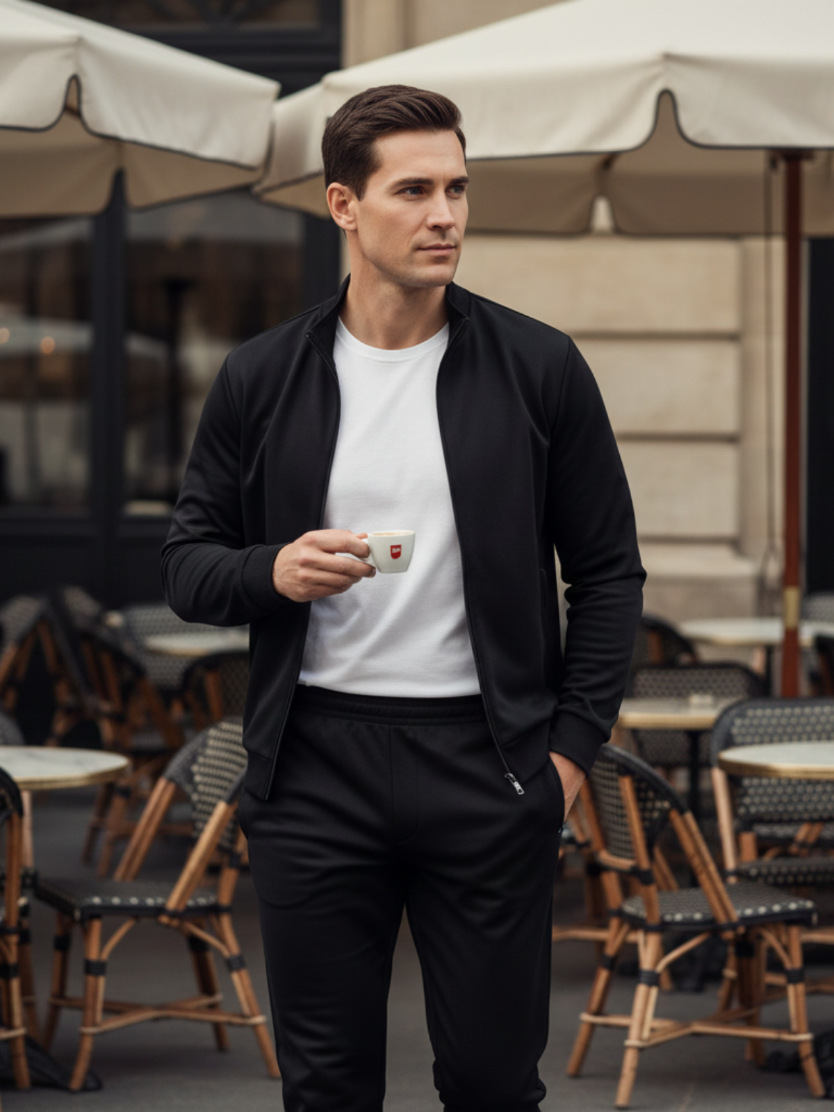 Elegantes Freizeit-Ensemble