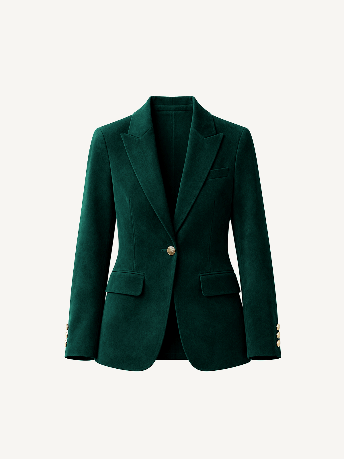 Blazer mit Goldenen Knöpfen