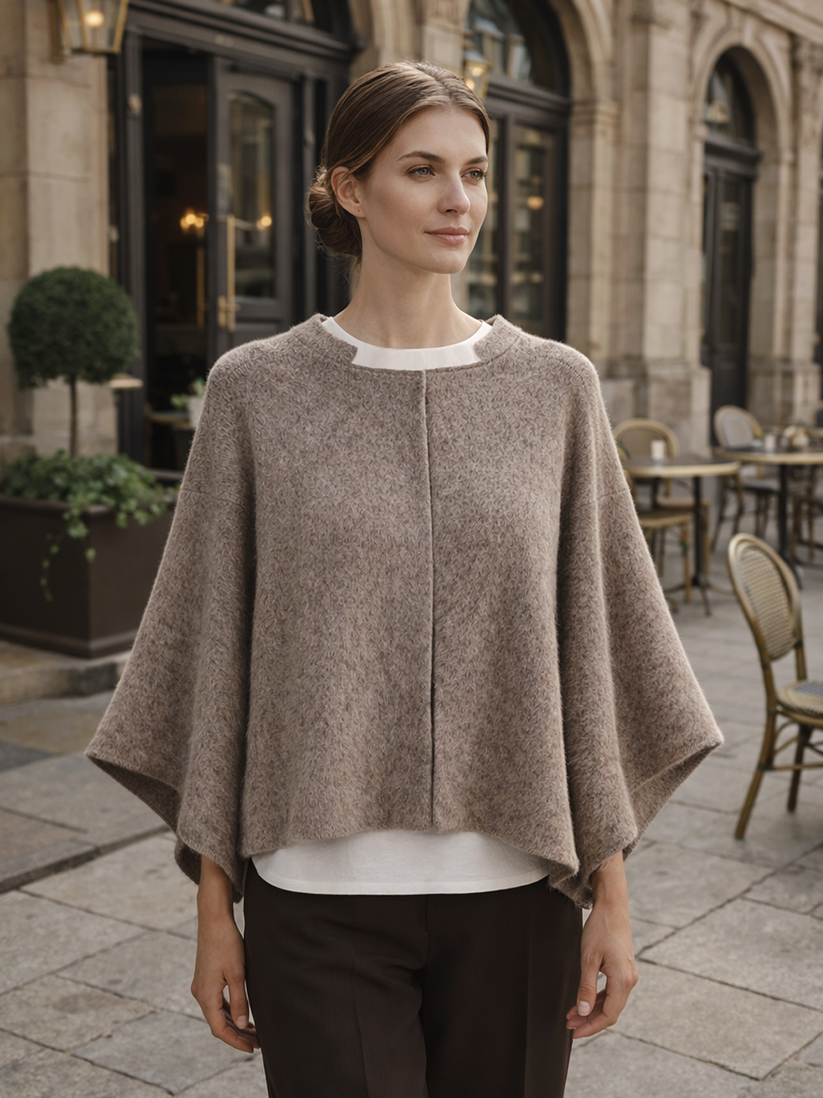 Neutral fallendes Oberteil