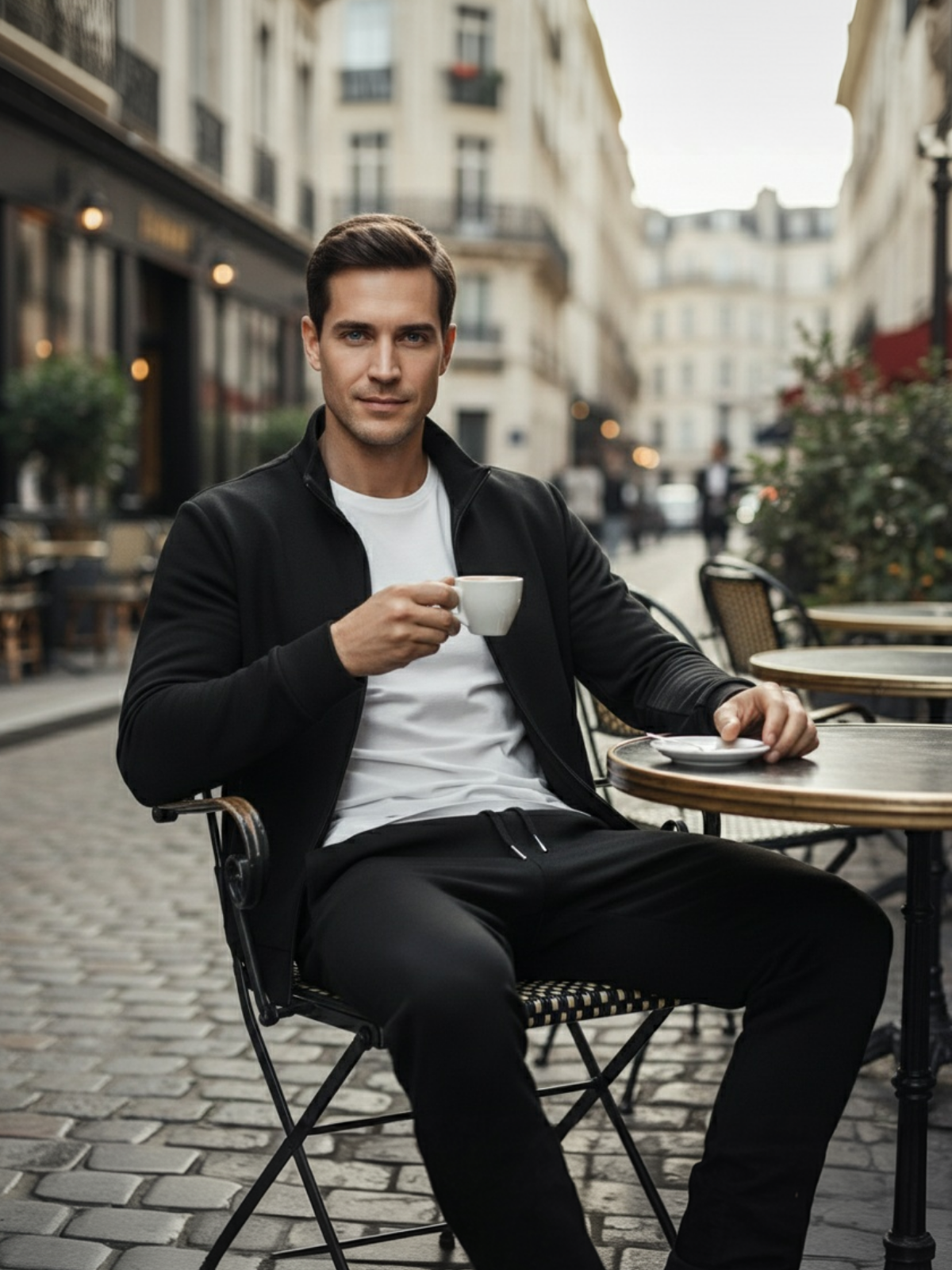 Elegantes Freizeit-Ensemble