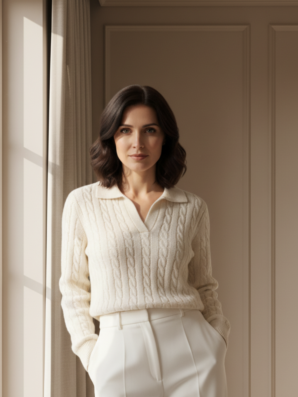 Luxuriöser Premium Pullover