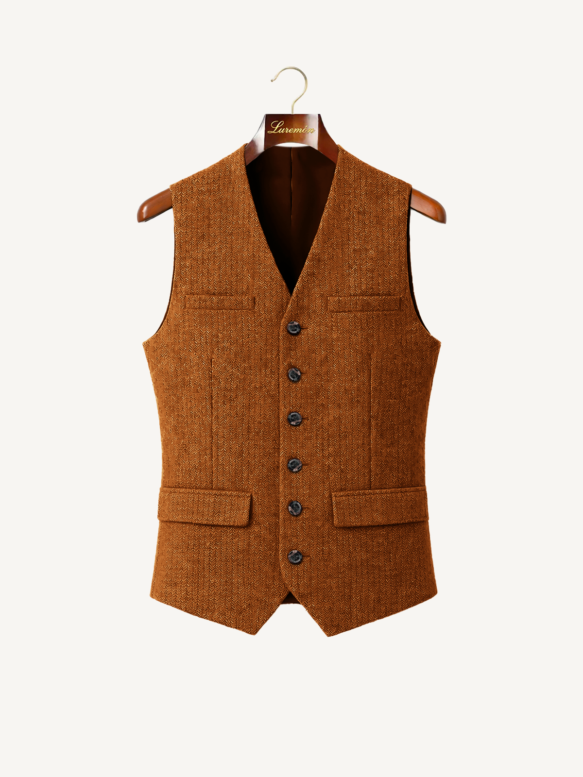 Strukturierte Anzugweste