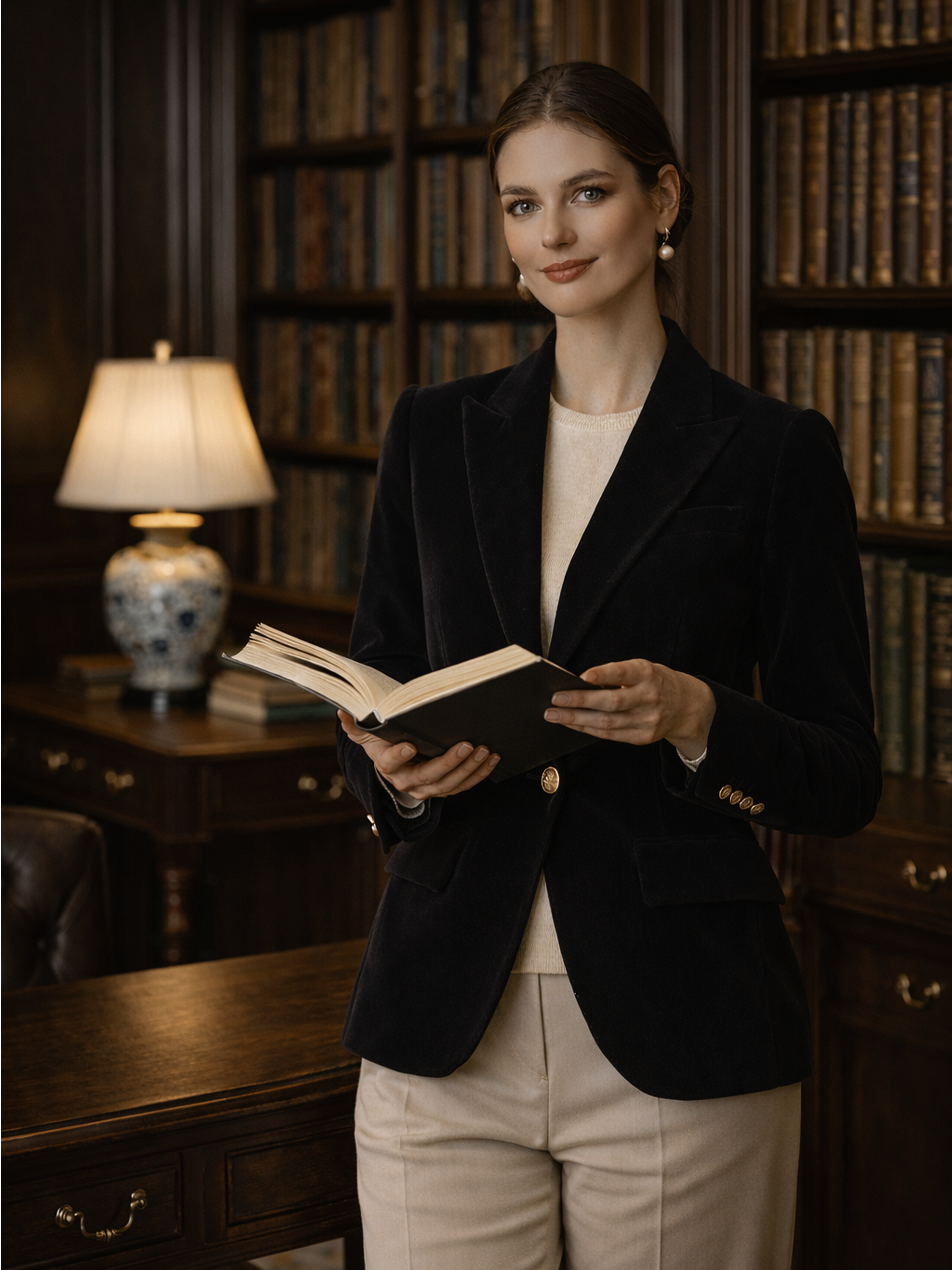 Blazer mit Goldenen Knöpfen