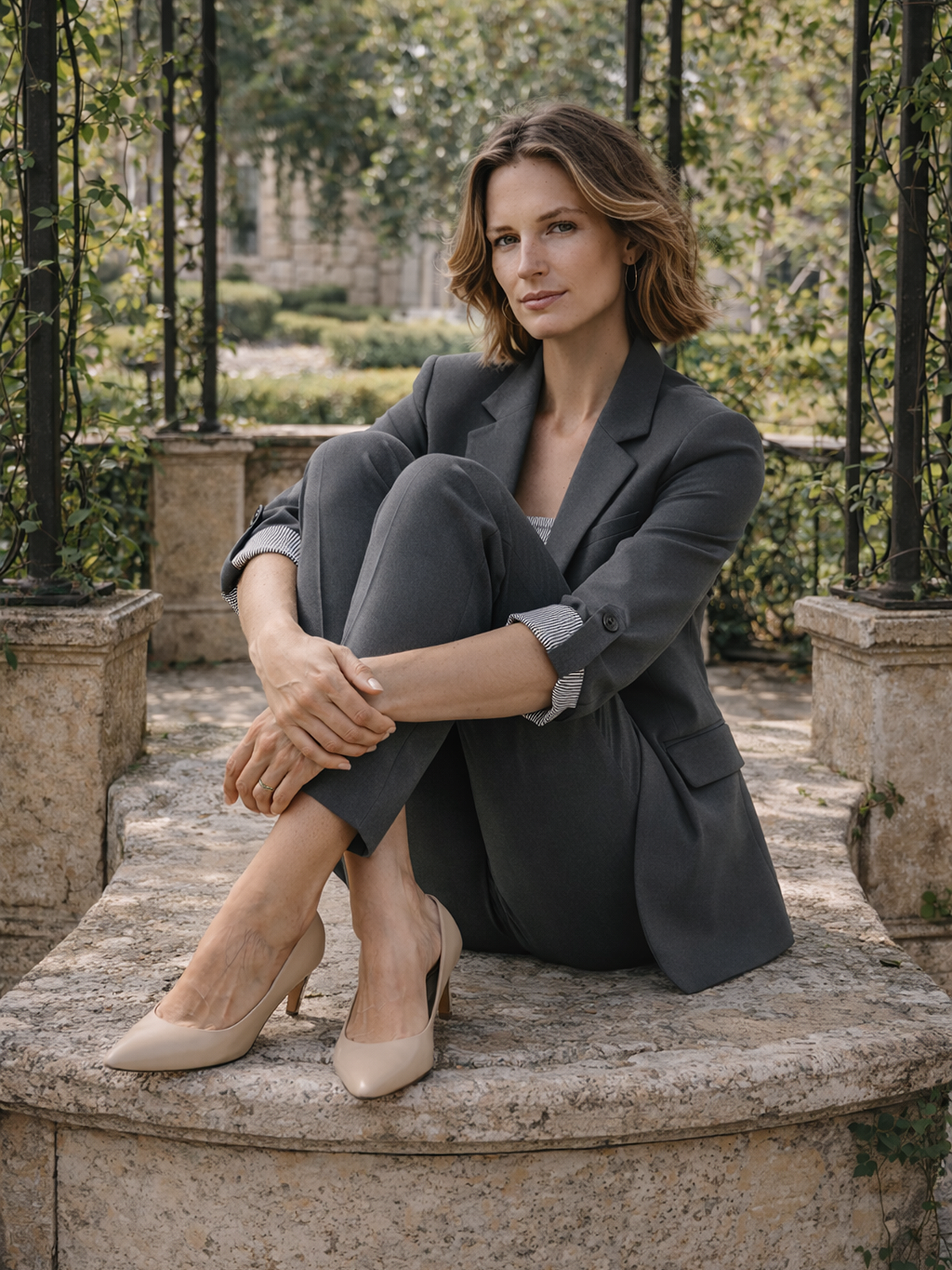 Formbetonte Blazerjacke