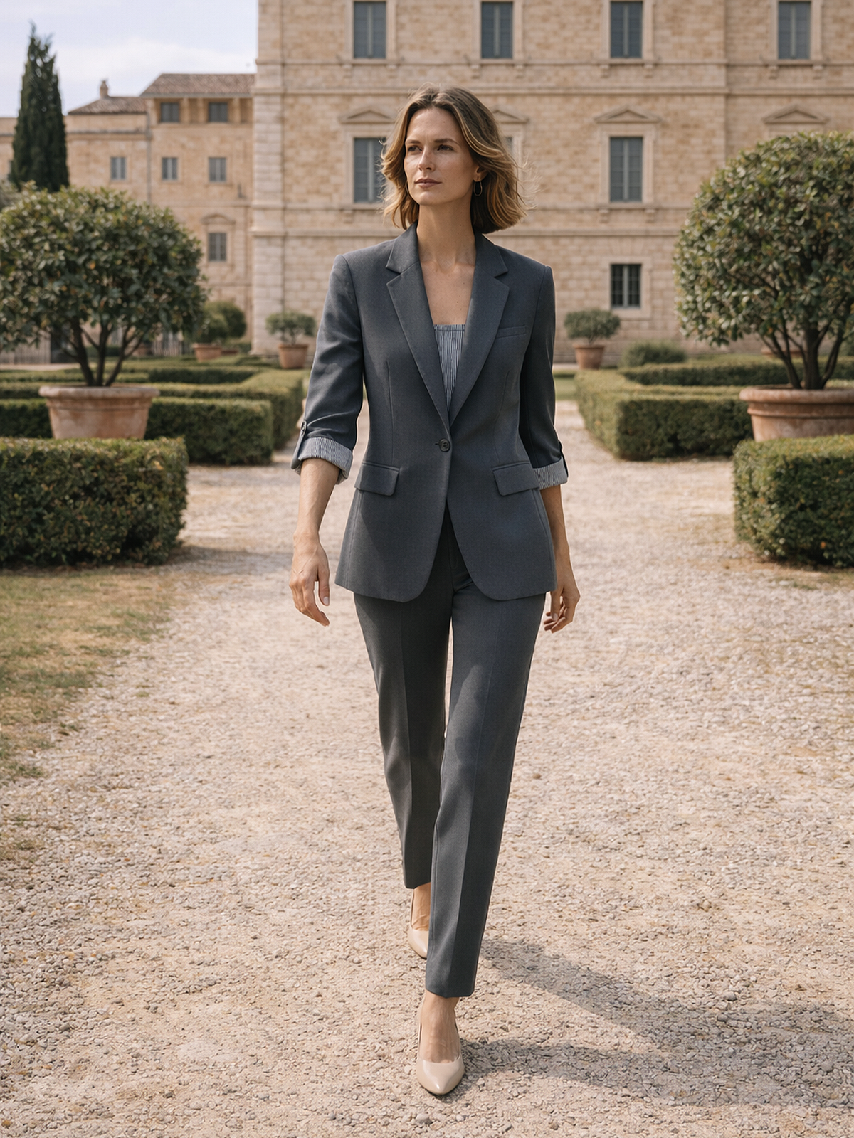 Formbetonte Blazerjacke