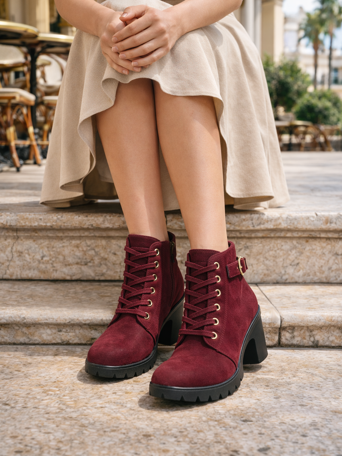 Blockabsatz Stiefeletten