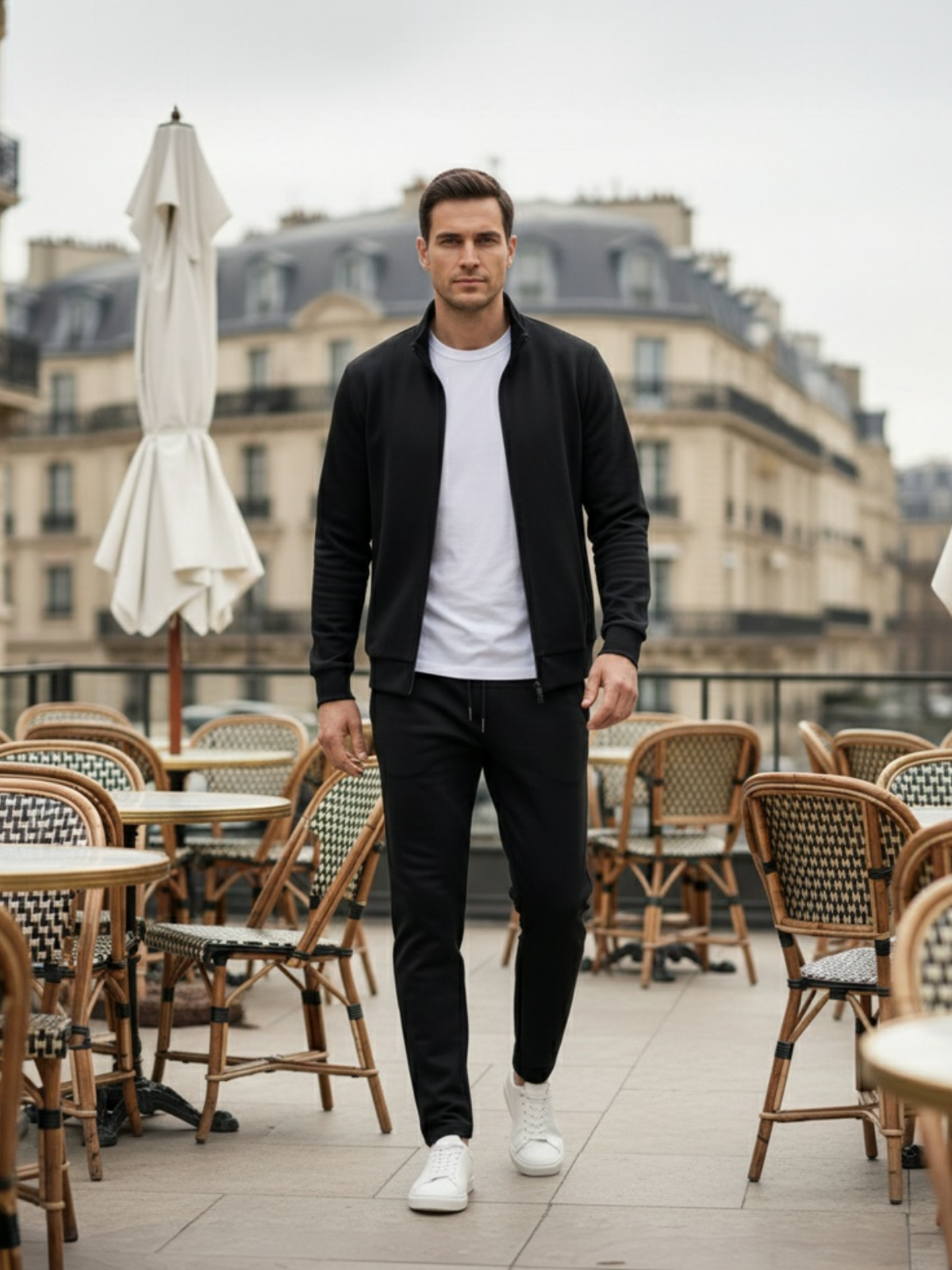 Elegantes Freizeit-Ensemble