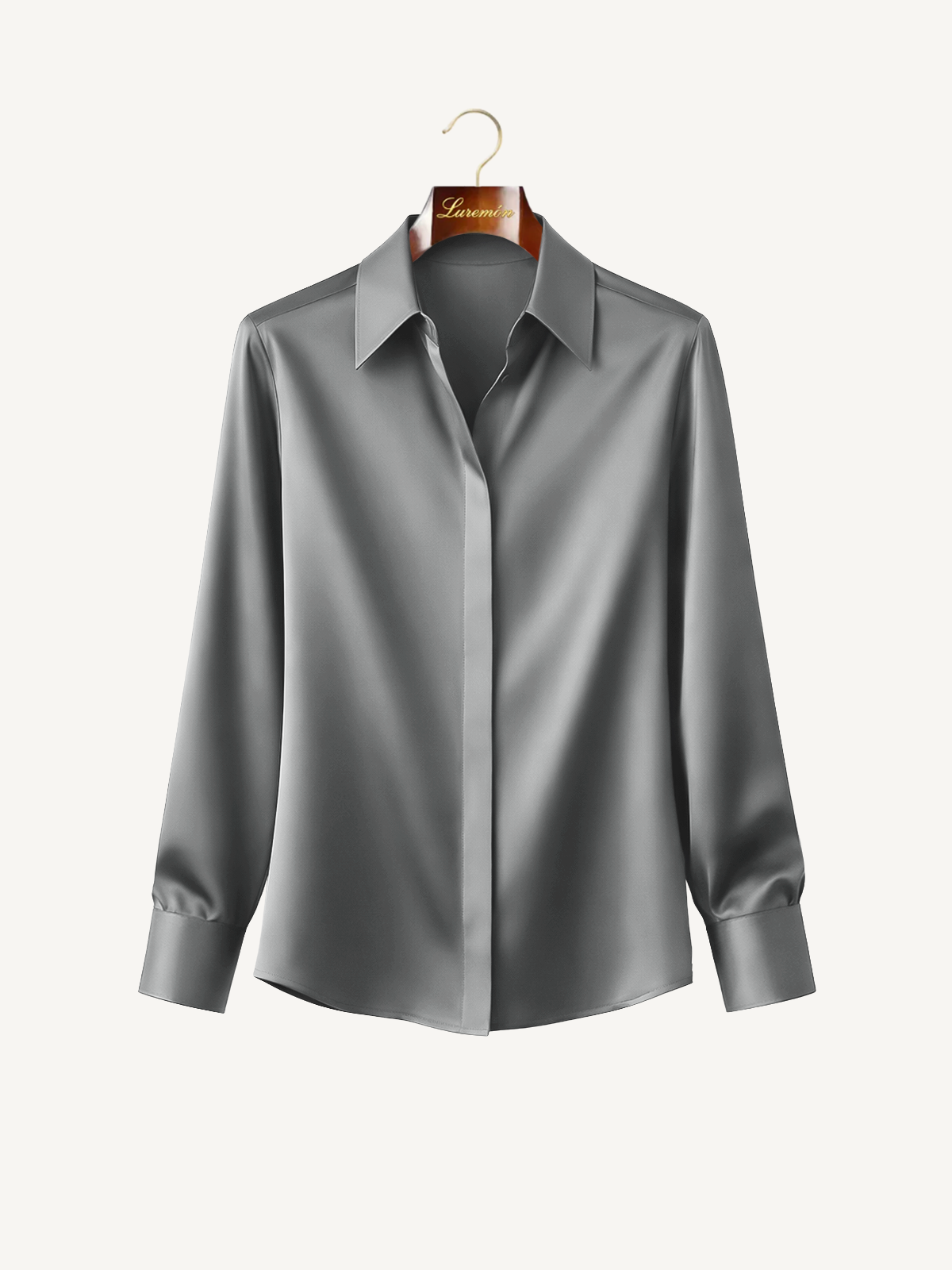 Feiner Schnitt Langarmhemd