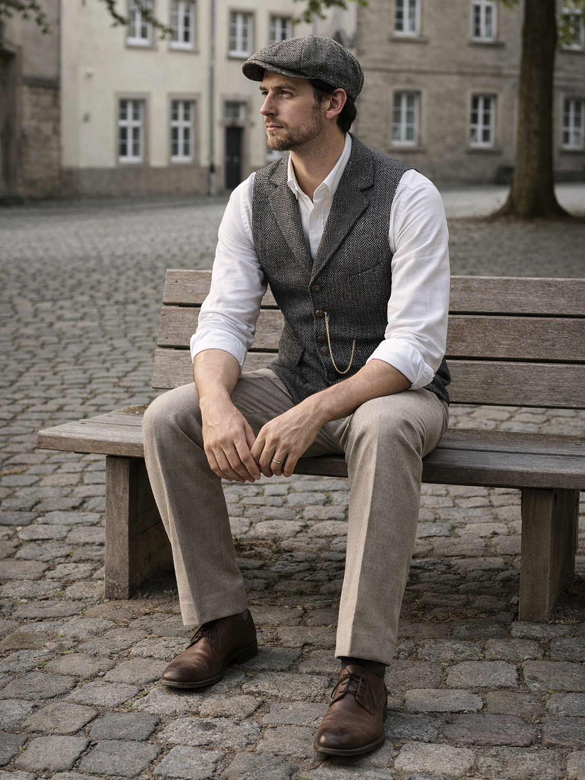 Moderne Weste Anzug Design