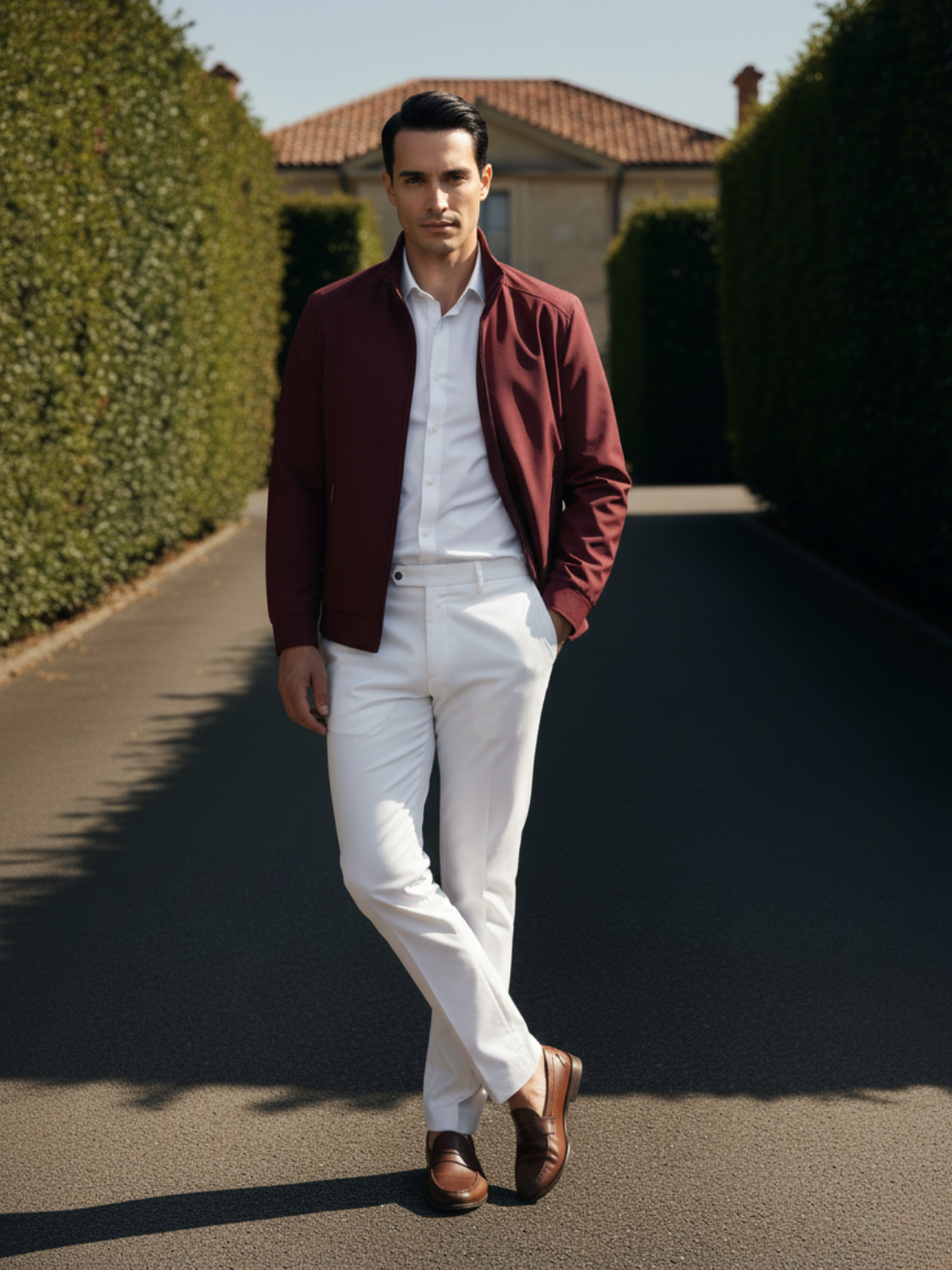 Klassische Maßjacke