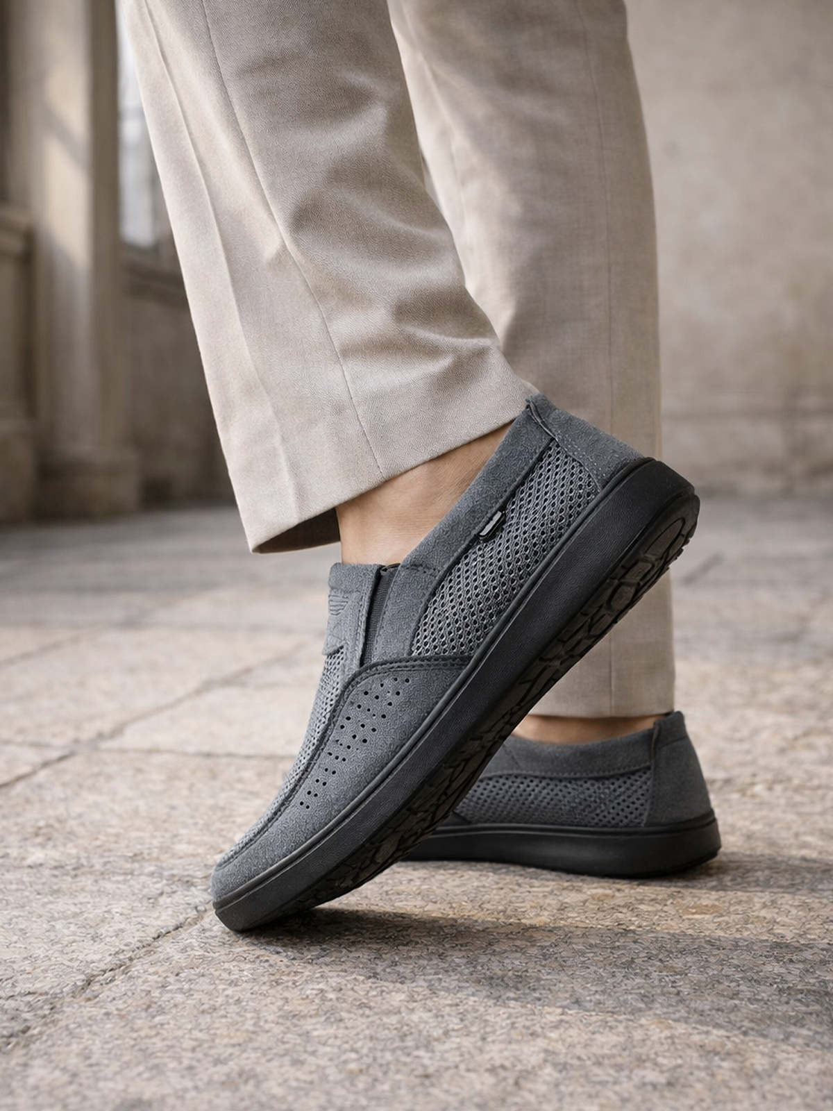 Leichte Slip On Alltagsschuhe