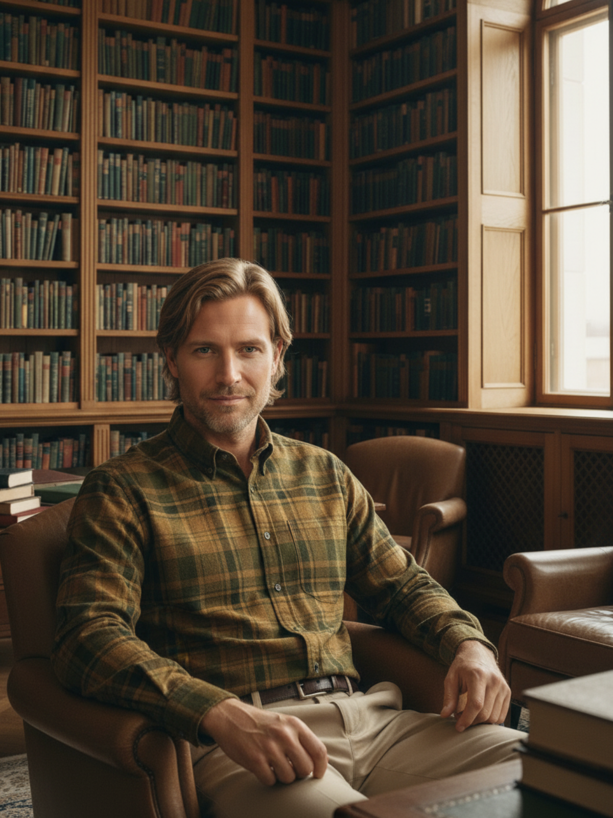 Klassisches kariertes Hemd