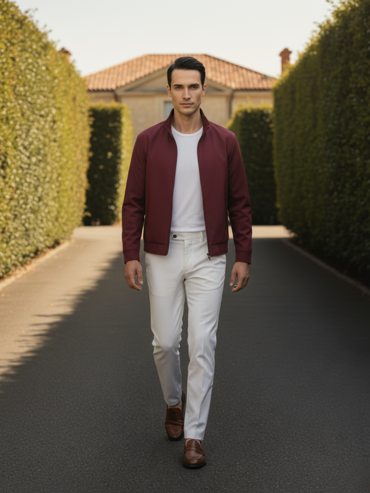 Klassische Maßjacke