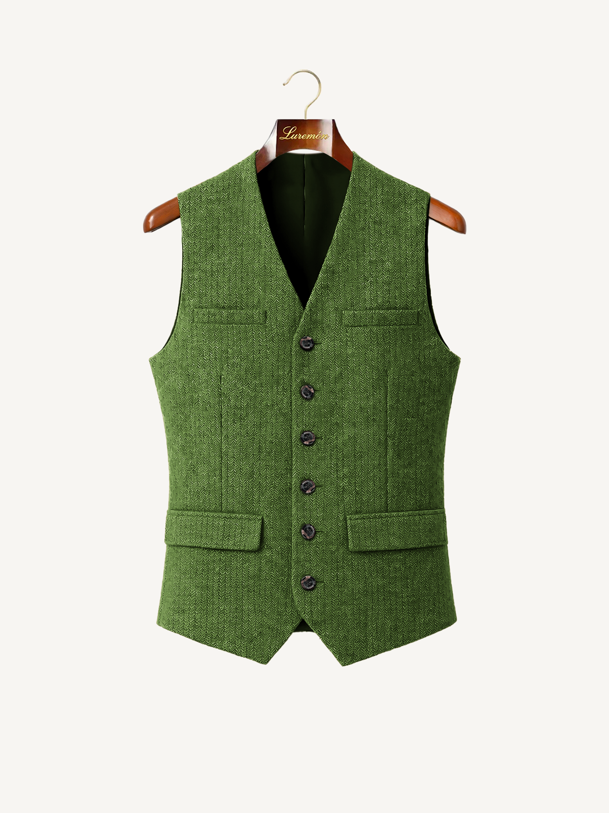 Strukturierte Anzugweste