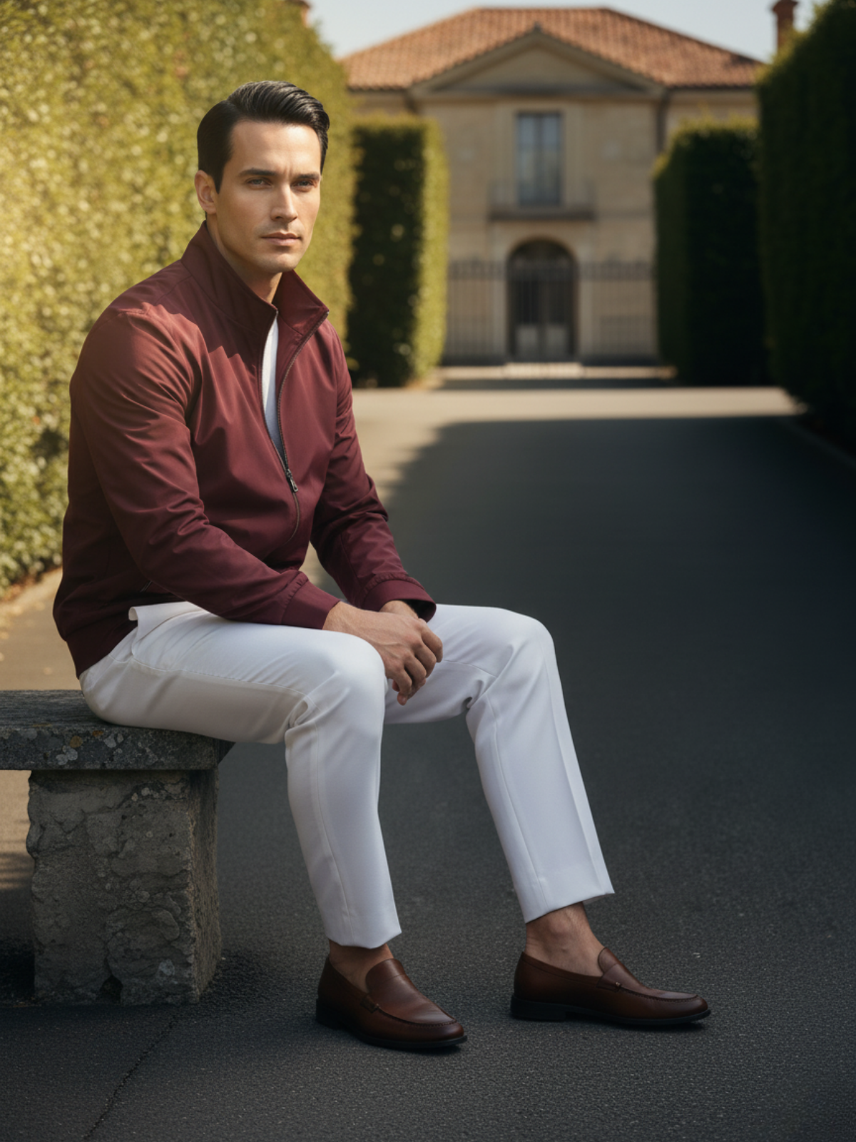 Klassische Maßjacke