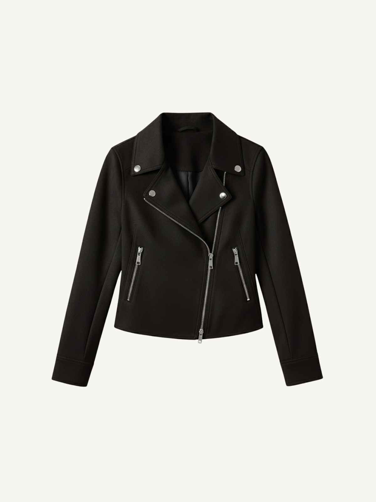 Klassische Wildlederjacke