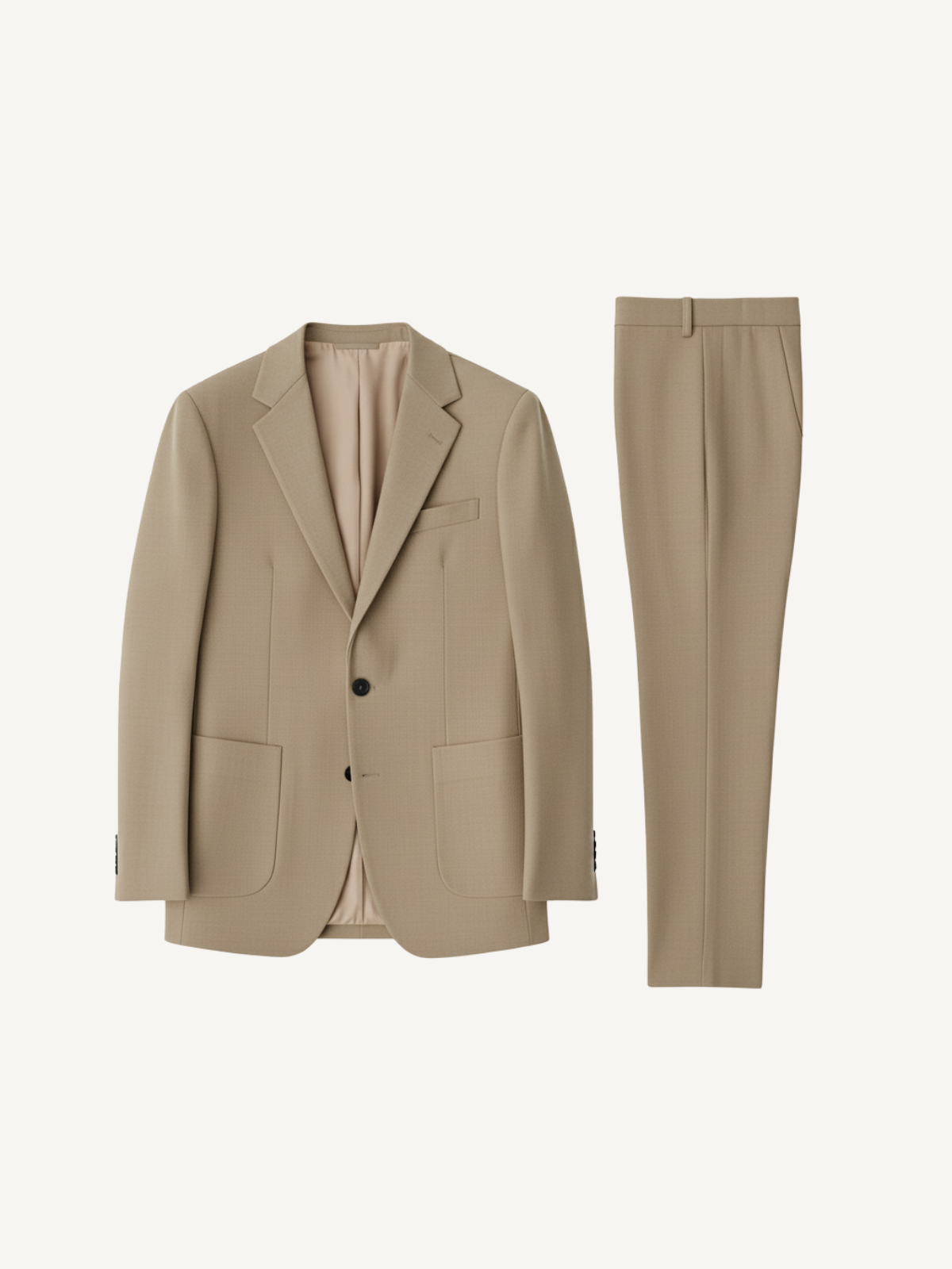 Maßgeschneiderter Zweiteiler