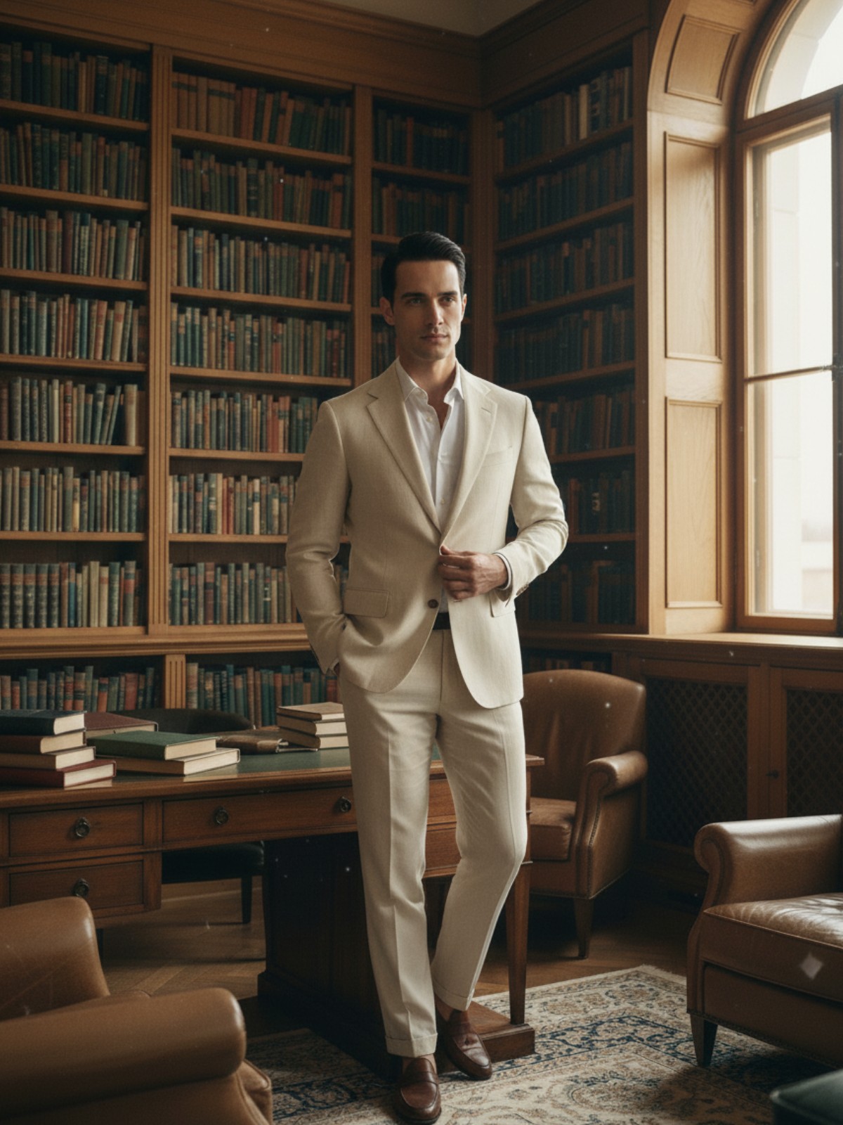 Maßgeschneiderter Zweiteiler